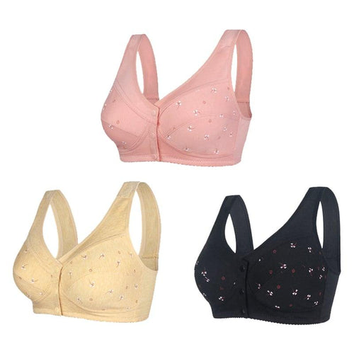 Ladies Front Open Bra – Soft Cotton Support for Daily Use