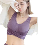 Breast Up Lifter and Posture Corrector Crossing Hooks Removable padded Bra