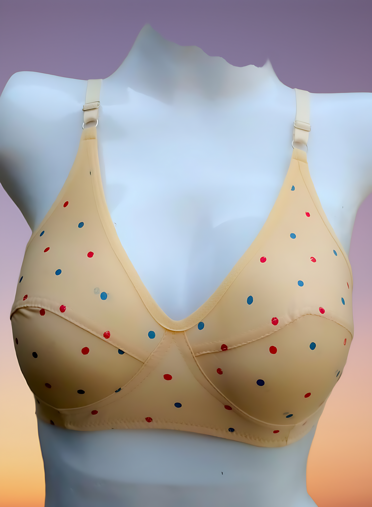 #Azadi Sale Pack Of 2 - Malai Jersey Bra – Ultra-Soft, Stretchable Comfort