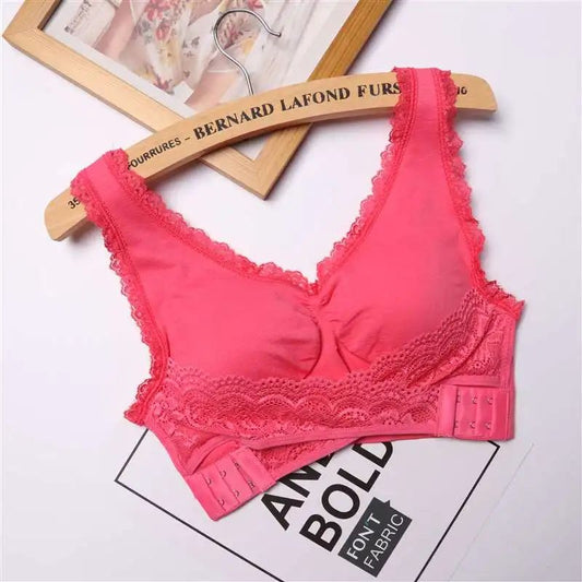 Breast Up Lifter and Posture Corrector Crossing Hooks Removable padded Bra