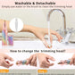 Blawless Rechargeable 2 in 1 Trimmer and Facial Hair remover Trimmer Shaver For Women