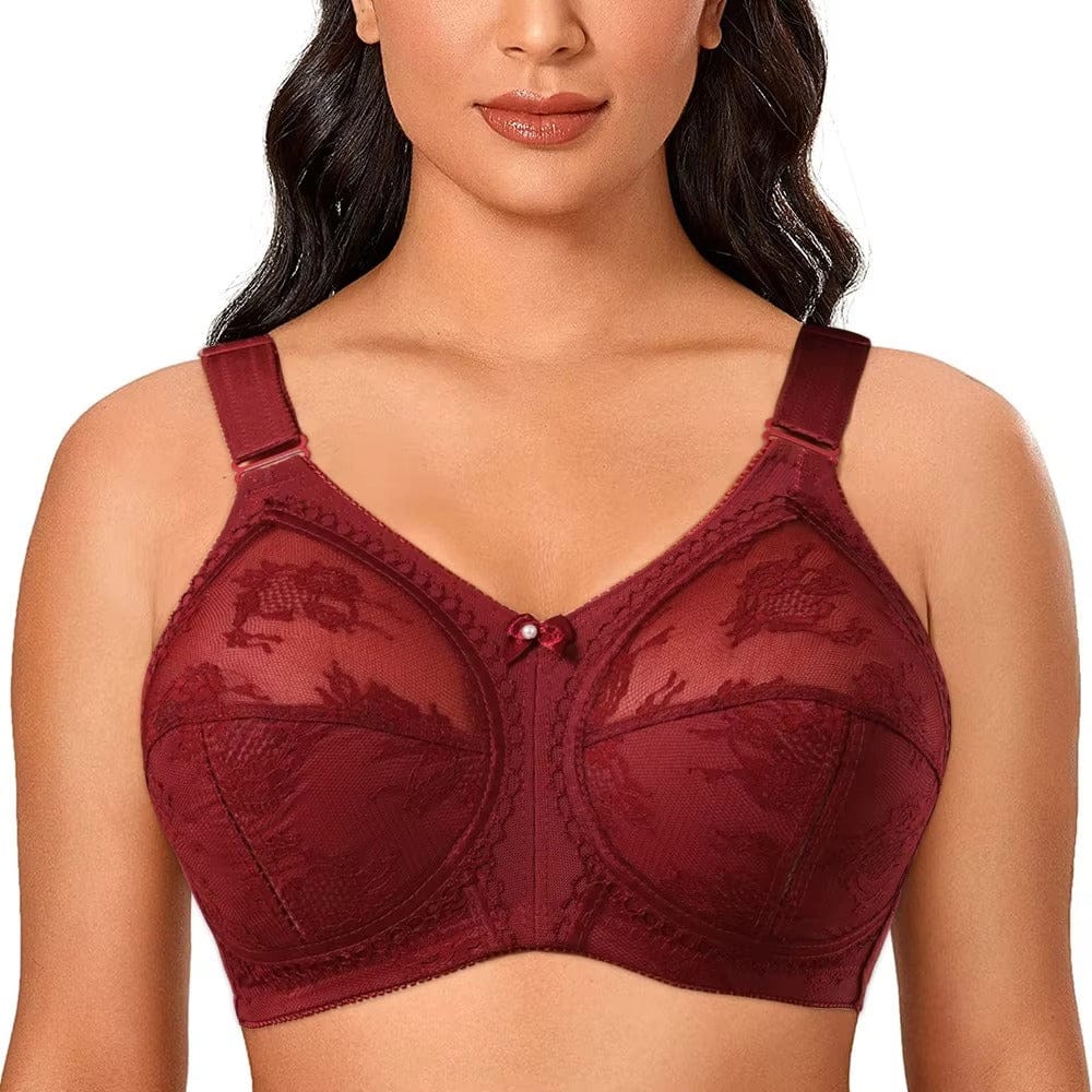 Triumph Doreen Bra - Half Cup Fancy Net Bra | FashionRose
