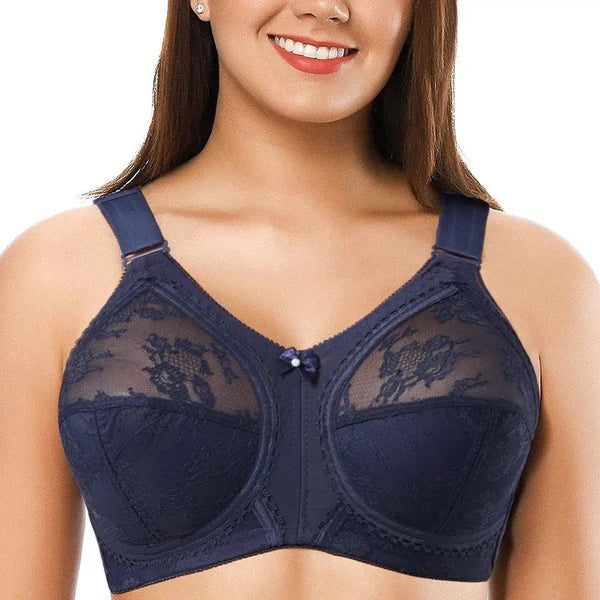 Eid Sale 65% Off Triumph Doreen Bra - Half Cup Fancy Net Bra | FashionRose
