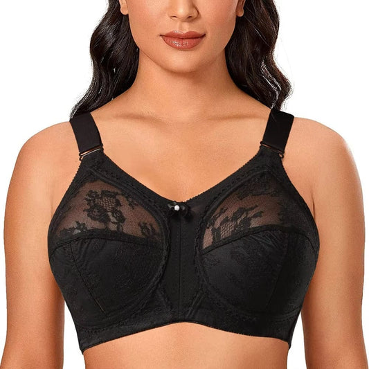 Triumph Doreen Bra - Half Cup Fancy Net Bra | FashionRose