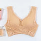 Breast Up Lifter and Posture Corrector Crossing Hooks Removable padded Bra