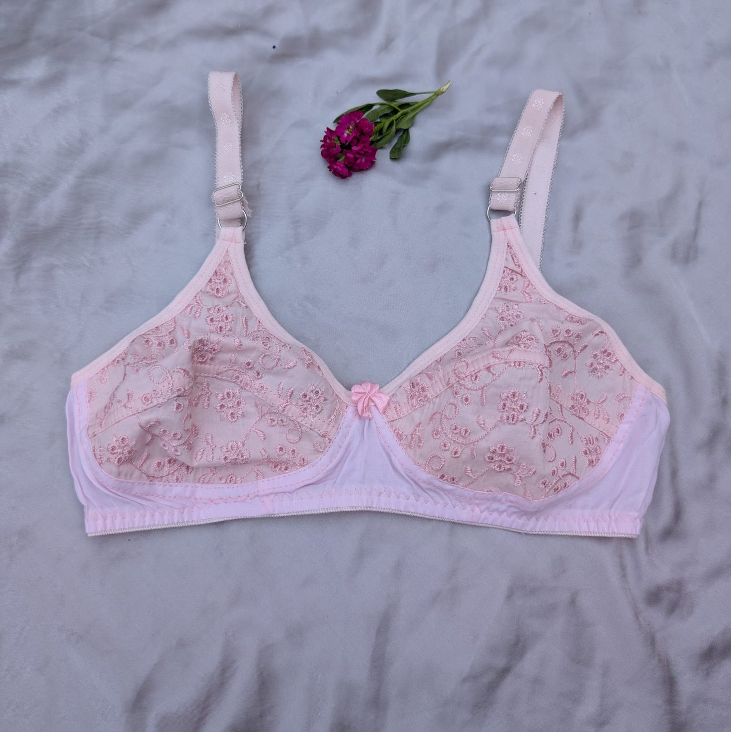 Soft Cotton Chicken Non Padded Bra's